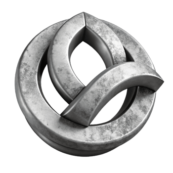 serene artistic Abstract Embrace Symbol in Monochrome Transparent Background original png
