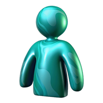 beautiful creative Abstract Human Bond in Monochrome Cutout 4K png