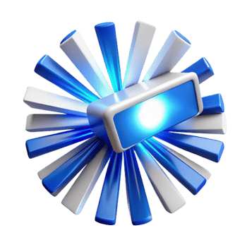 stunning creative Abstract Vr Light Beams with Blue and White Rays Cutout high quality png