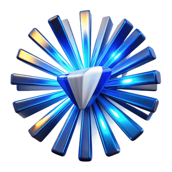 extraordinary rustic Abstract Vr Light Beams with Blue and White Rays Cutout high quality png