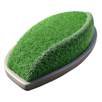 magnificent minimalist Artificial Grass Blade Cutout Realistic Detail detailed png