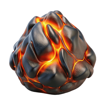 impressive creative Artificial Lava Flow Transparent Element high resolution png