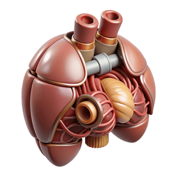 elegant creative Artificial Organ Design Concept Illustration Isolated Element high quality png
