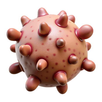 magnificent rustic Bacterial Culture Texture Pink and Orange Spots Transparent Element exclusive png