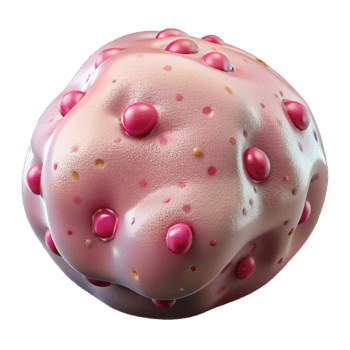 elegant creative Bacterial Culture Texture Pink and Orange Spots Transparent Element premium png