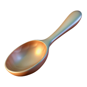 magnificent creative Bent Spoon Time Distortion Effect Isolated premium png