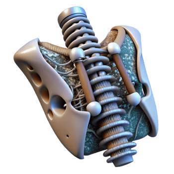 impressive rustic Bio Cybernetic Implant X Ray View Cutout exclusive png