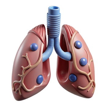 stunning minimalist Bio Cybernetic Lung Bronchial Tubes Isolated high quality png