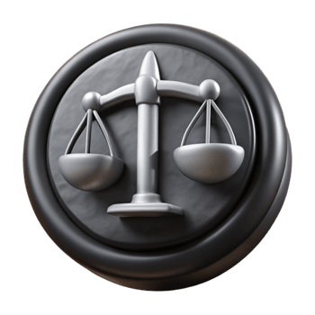 vibrant creative Bioethics Debate Icon Black and White Isolated detailed png