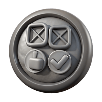stunning vintage Bioethics Regulations Icon Gray Isolated 4K png