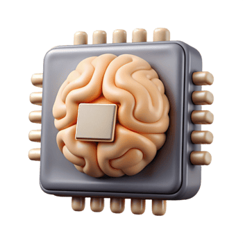 serene traditional Brain Implant Chip Microchip Design Cutout exclusive png