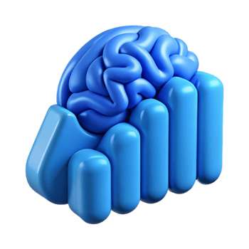 magnificent modern Brainwave Analysis Blue Chart Isolated authentic png