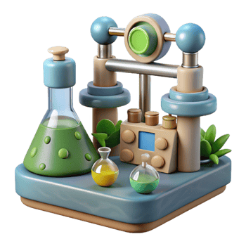 wonderful abstract Cellular Agriculture Lab Equipment Isolated original png