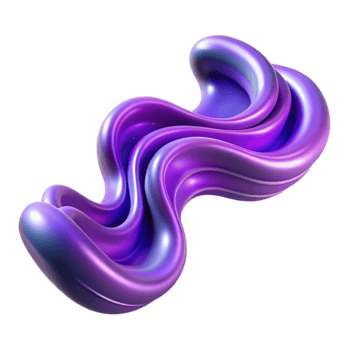 vibrant artistic Consciousness Energy Stream Purple Waves Transparent Background professional png