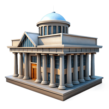 elegant contemporary Contemporary Architecture Government Building Isolated original png