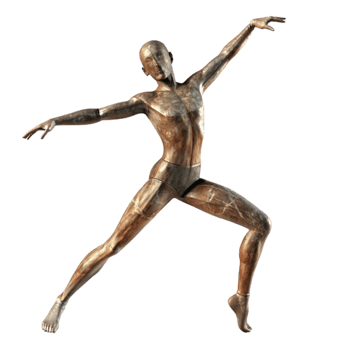 magnificent modern Contemporary Dance Pose Silhouette Transparent Cutout high resolution png