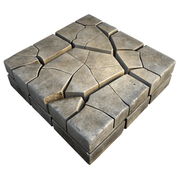 wonderful modern Cracked Concrete Floor Texture Dark Gray Isolated high quality png