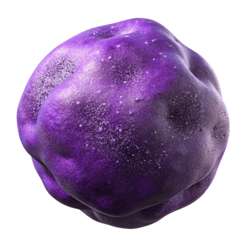 impressive abstract Deep Purple Cosmic Dust Transparent Background original png