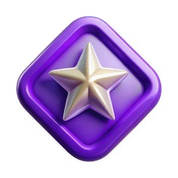 elegant modern Digital Ascension Icon Purple Flame Transparent Background authentic png