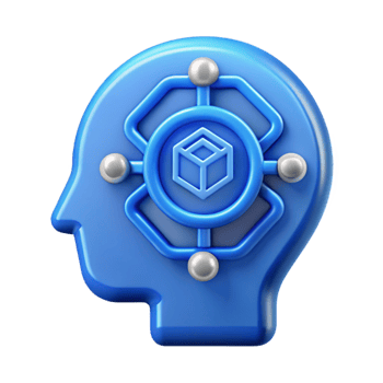 stunning traditional Digital Telepathy Icon Blue Outline Cutout premium png