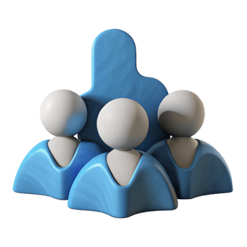 extraordinary contemporary Diverse Group Silhouette Cutout with Upward Angle premium png