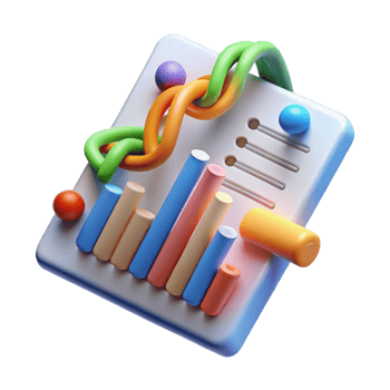 vibrant minimalist Dna Sequencing Data Visualization Blue Color Cutout exclusive png