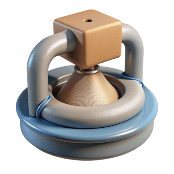 magnificent classic D Printer Nozzle and Filament Guide detailed png