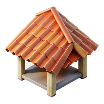 magnificent modern Dynamic Roof Structure Cutout with Gradient high resolution png