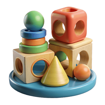 stunning artistic Early Childhood Education Toys Cutout detailed png