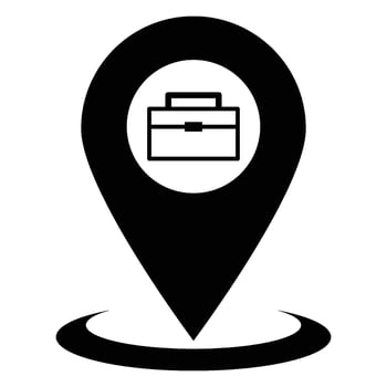 Office Location Icon vector
