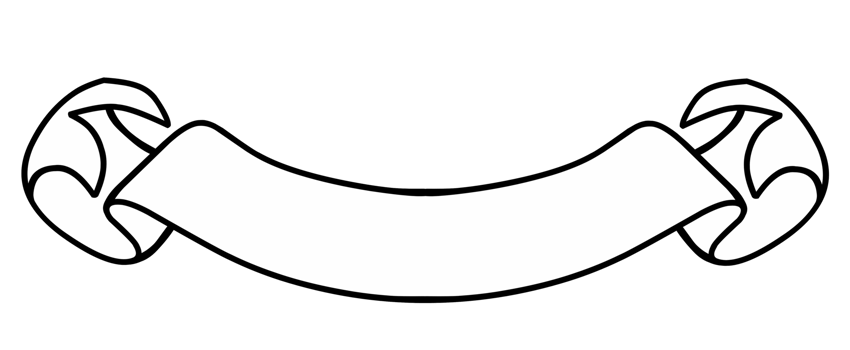 Line Illustration of ribbon png