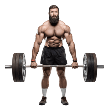 Intense powerlifting competition gym sports photography urban environment close-up view strength and determination png