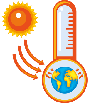 greenhouse effect temperature climate change png