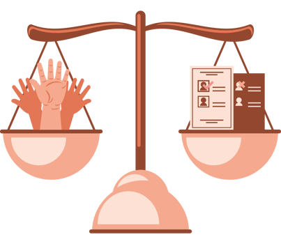balance democracy and choice voter png