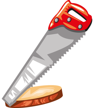 wooden handsaw woodcutter tool industry png