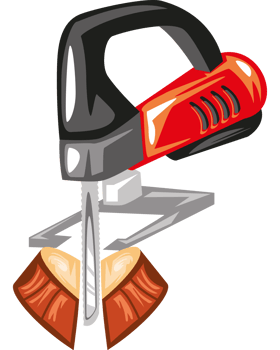 Electric Jigsaw woodcutter tool industry png