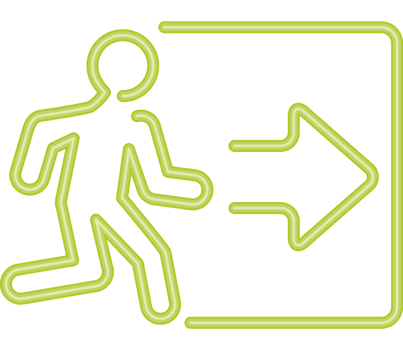 staff entry informative signal neon light png