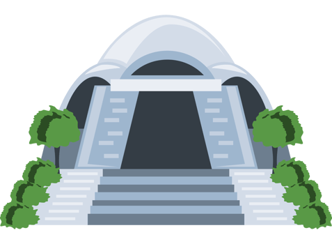 bahai temple with plants indian culture png