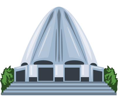 bahai temple gray indian culture png