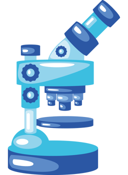 microscope chemical laboratory equipment icon png