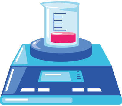 digital balance with cup laboratory equipment png