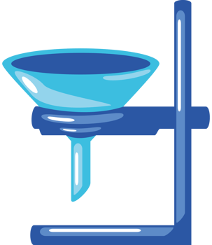 funnel chemical laboratory equipment icon png