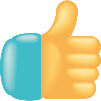 hand like social media icon png