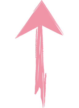 arrow up brush stroke geometric shape png