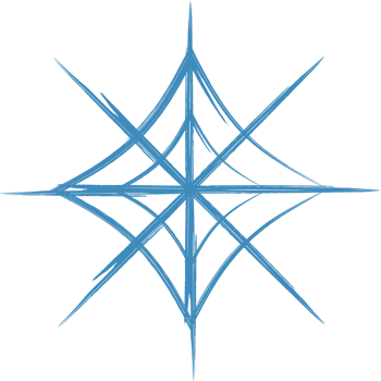 blue net geometric shape png