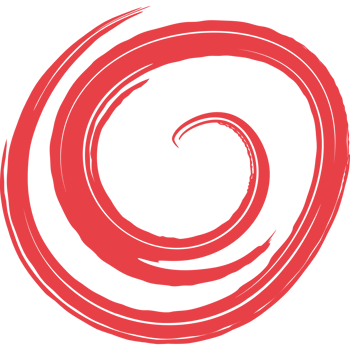 circle geometric shape in brush stroke png