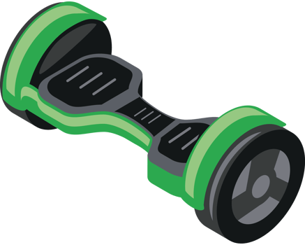 electric gyroscooter vehicle png