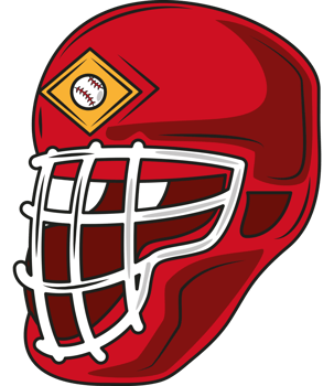 baseball helmet face guard png