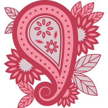 floral paisley flower ornament png