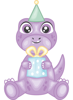 cute dinosaur birthday party png